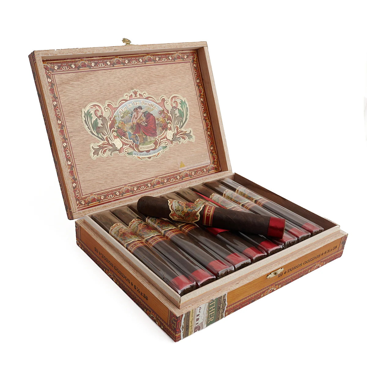 My father Flor de las Antillas Maduro Toro Gordo - Image 2