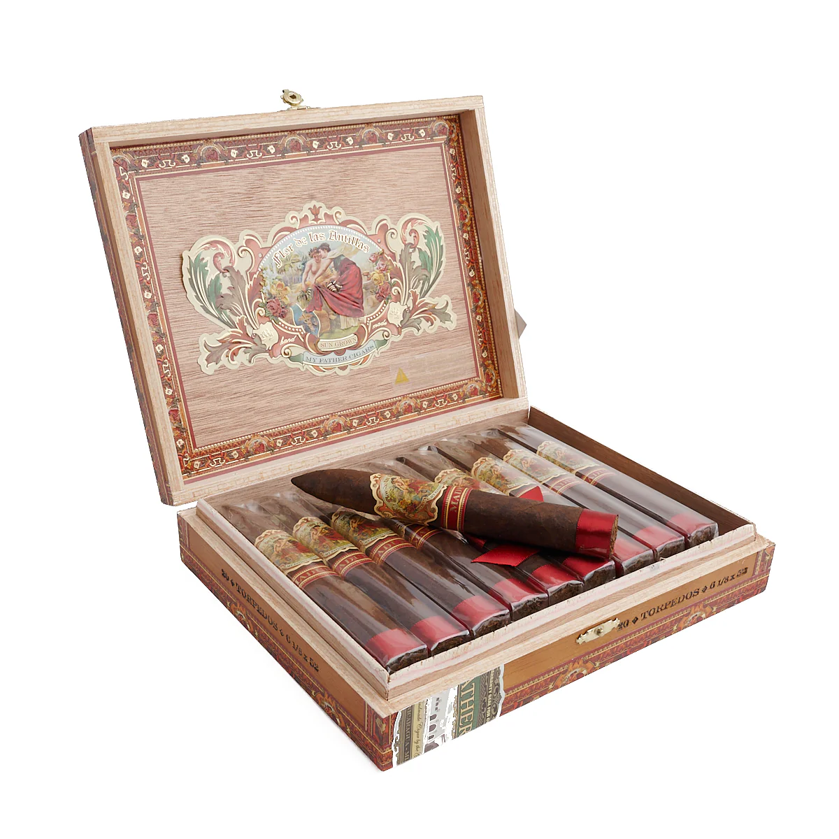 My father Flor de las Antillas Maduro Torpedo - Image 2