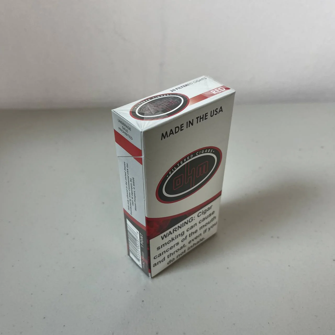 OHM Filtered Cigars Red - Image 2