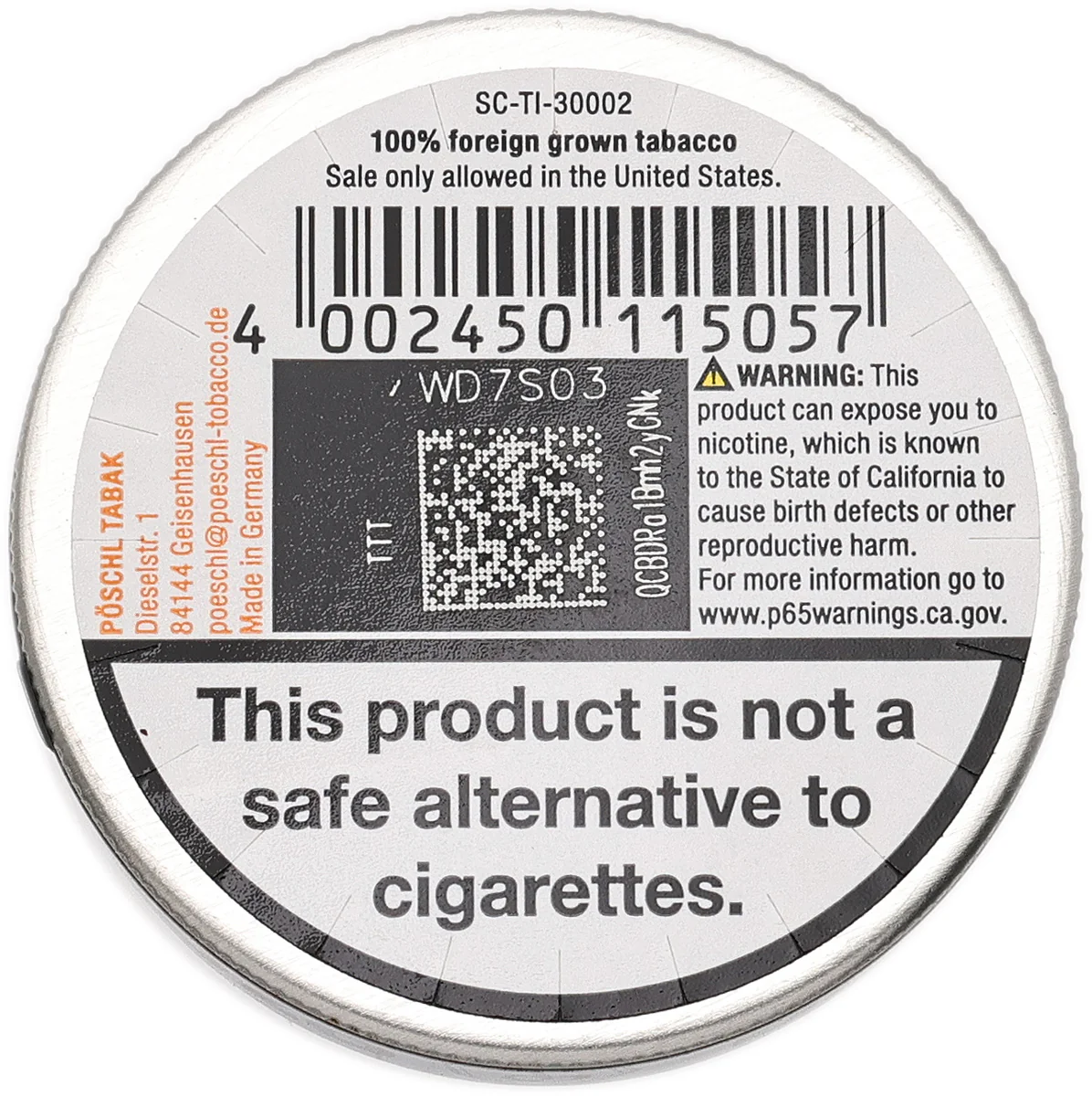 Ozona Nasal Snuff Orange 5g - Image 2
