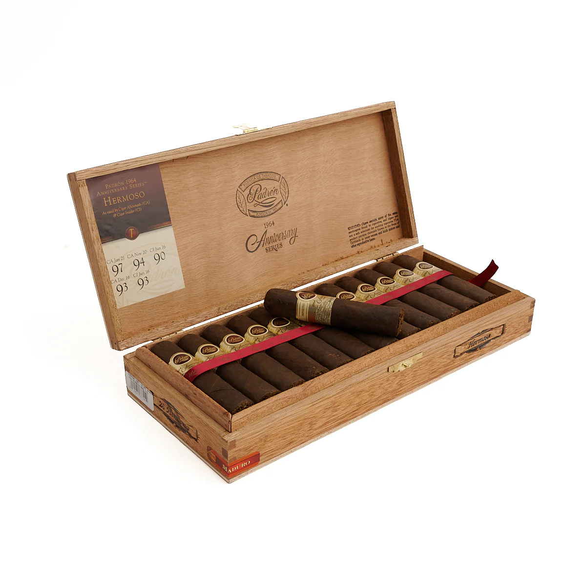 Padron 1964 Anniversary Hermoso Rothschild Maduro - Image 2