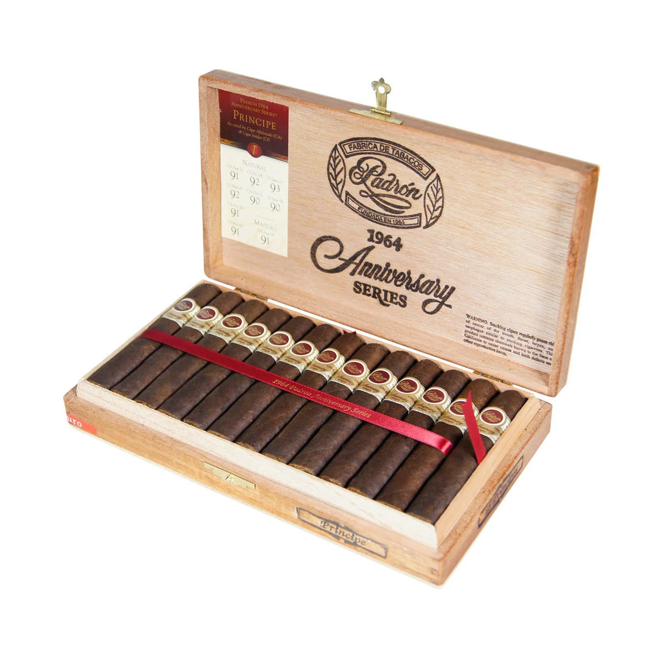 Padron 1964 Anniversary Principe Petite Corona Maduro - Image 5