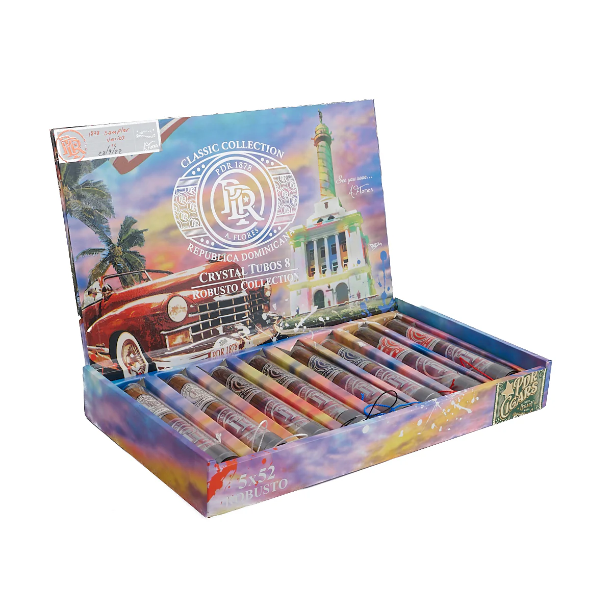 PDR 1878 Robusto Crystal Tubo Sampler - Image 2