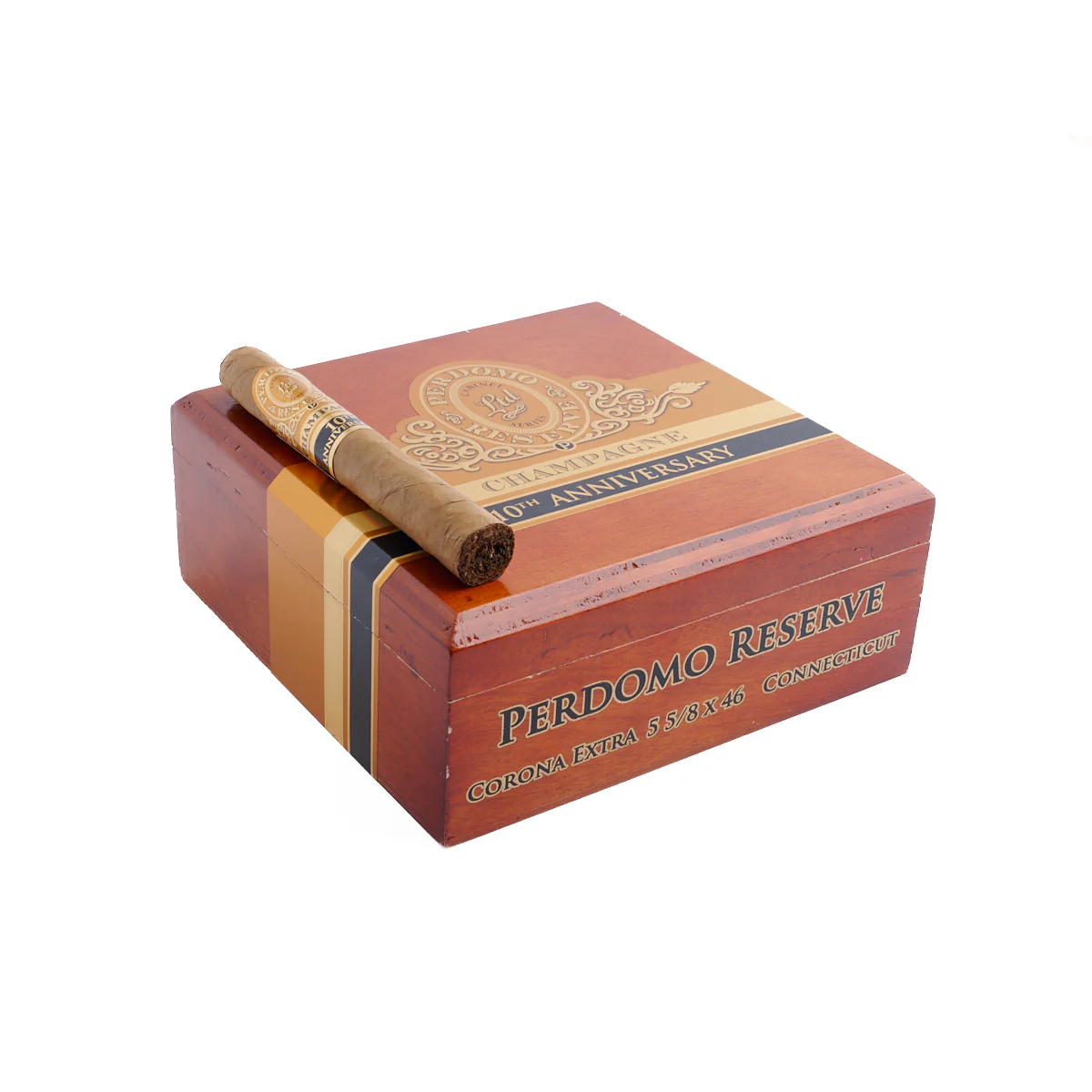 Perdomo 10th Anniversary Champagne Connecticut Corona Extra