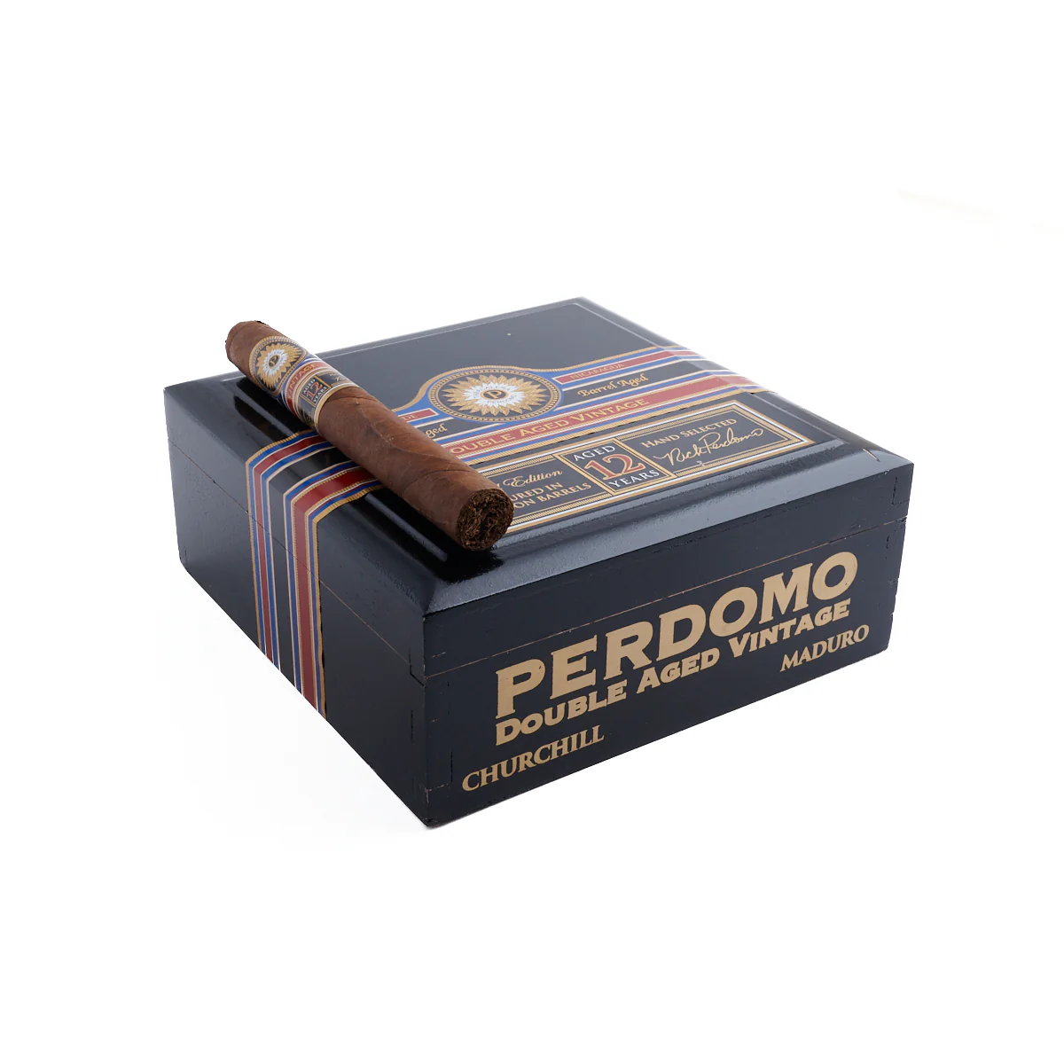 Perdomo Double Aged 12 Year Vintage Maduro Churchill