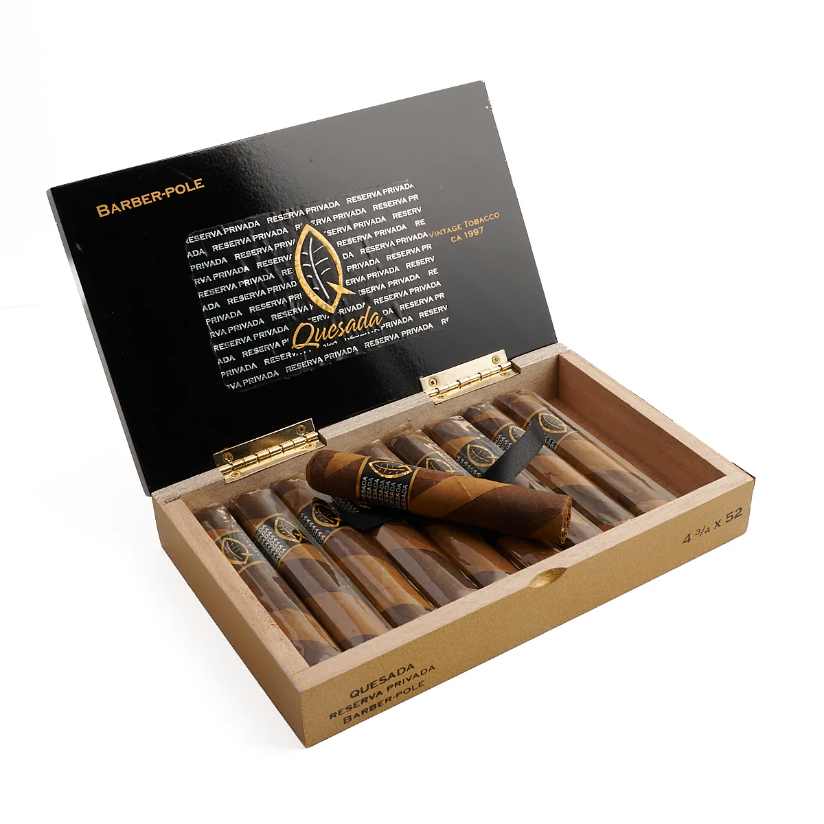 Quesada Reserva Privada Barberpole Robusto - Image 2