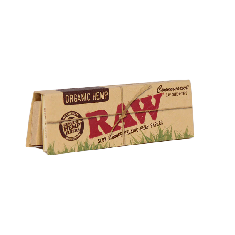 Raw Organic Connoisseur 1 1/4 Rolling Papers 50ct