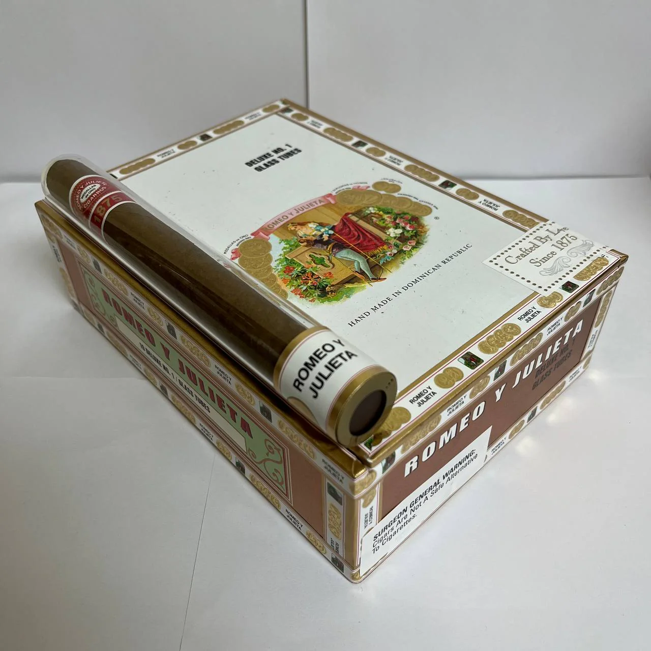 Romeo Y Julieta 1875 Deluxe #1 En Tubo