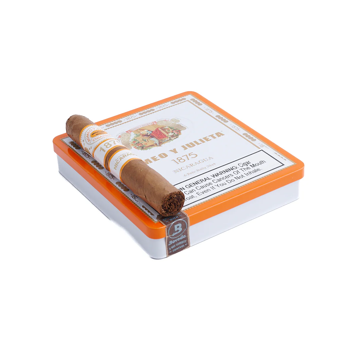 Romeo Y Julieta 1875 Nicaragua Petit Bully Tin - Image 2