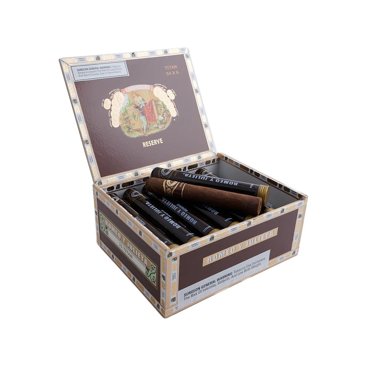Romeo Y Julieta Reserve Titan Tubo - Image 2