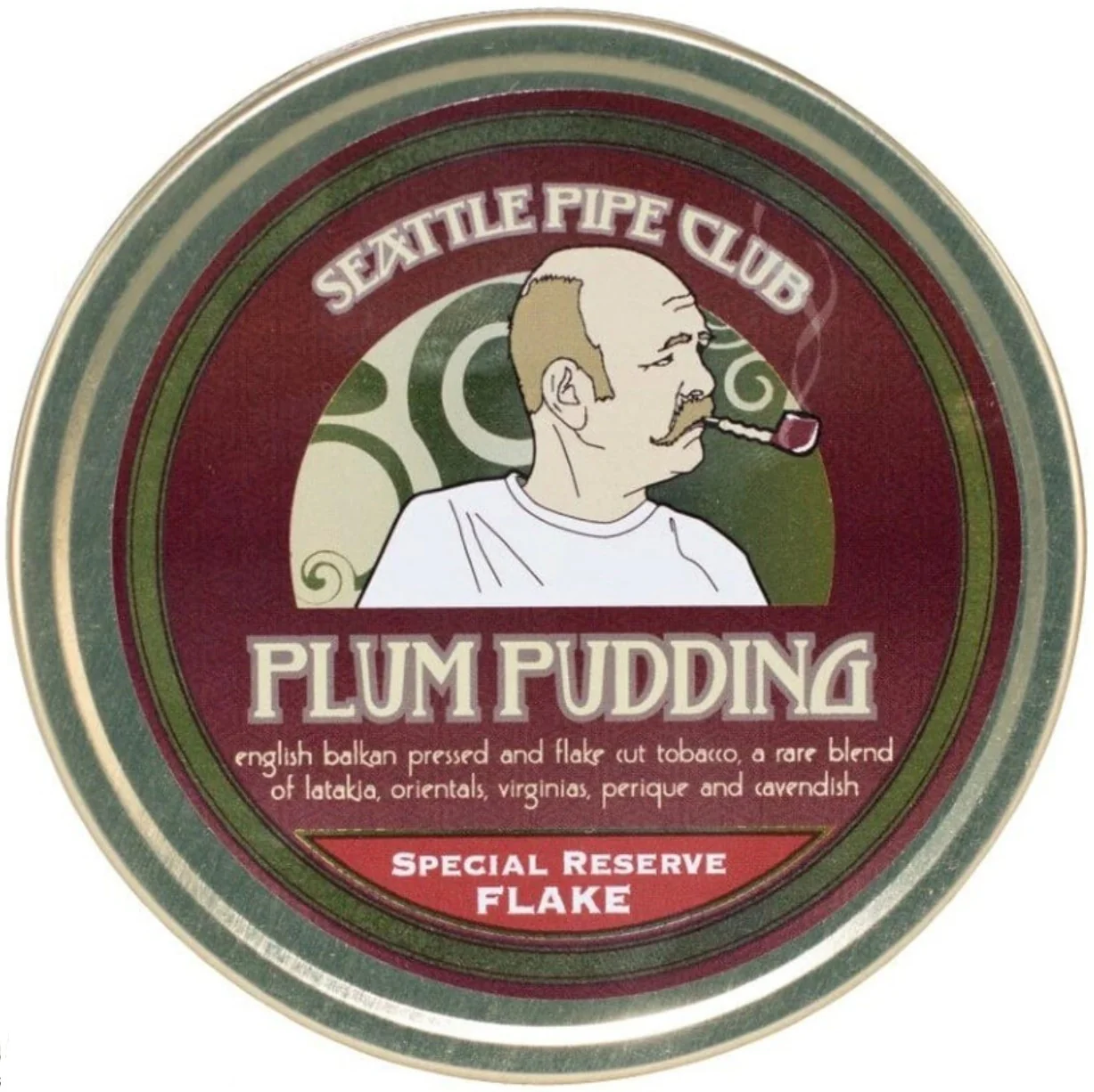 Seattle Pipe Club Plum Pudding Special Reserve Flake