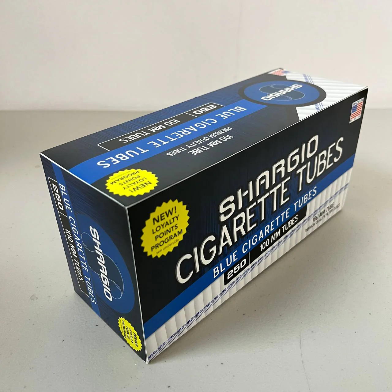 Shargio Tubes BLUE 100mm 250ct