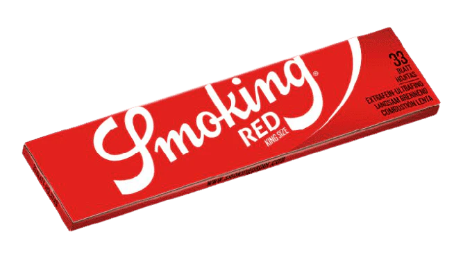 Smoking Brand Paper King Size Red 33ct