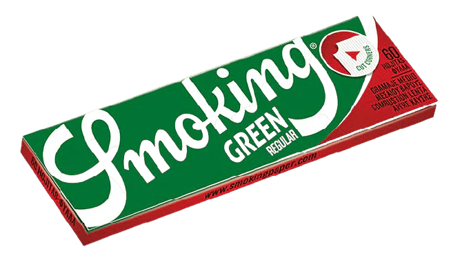 Smoking Brand Paper Single Wide Green 60ct