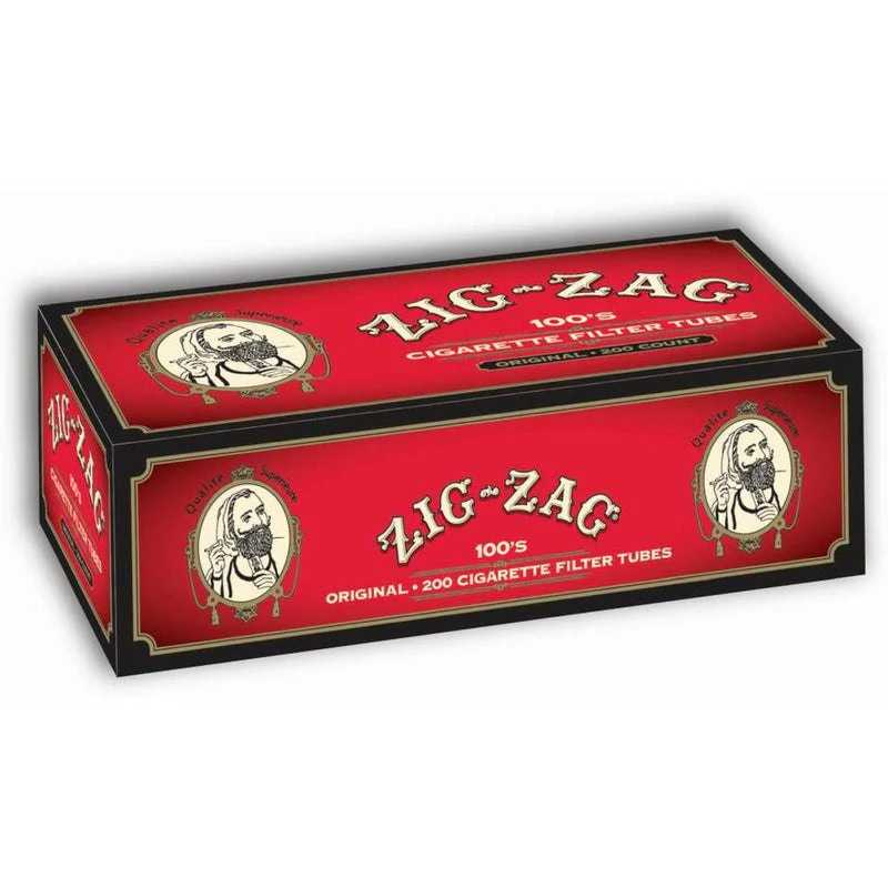 Zig-Zag Original 100's 200 Tubes