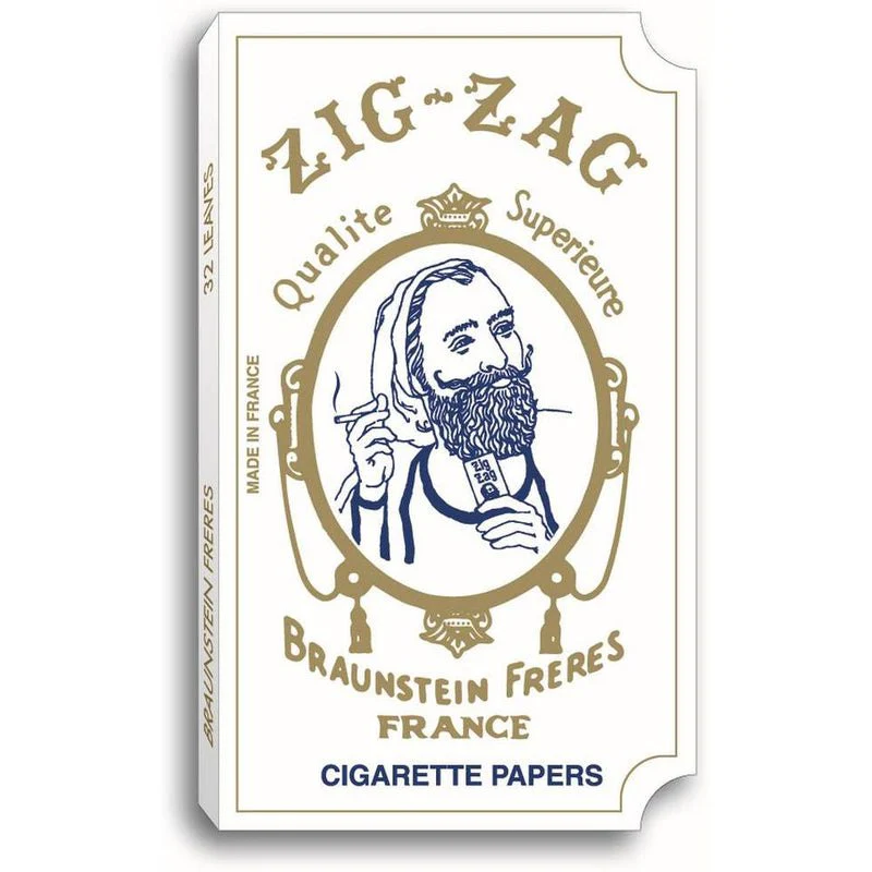 Zig-Zag Original White Rolling Papers 32ct