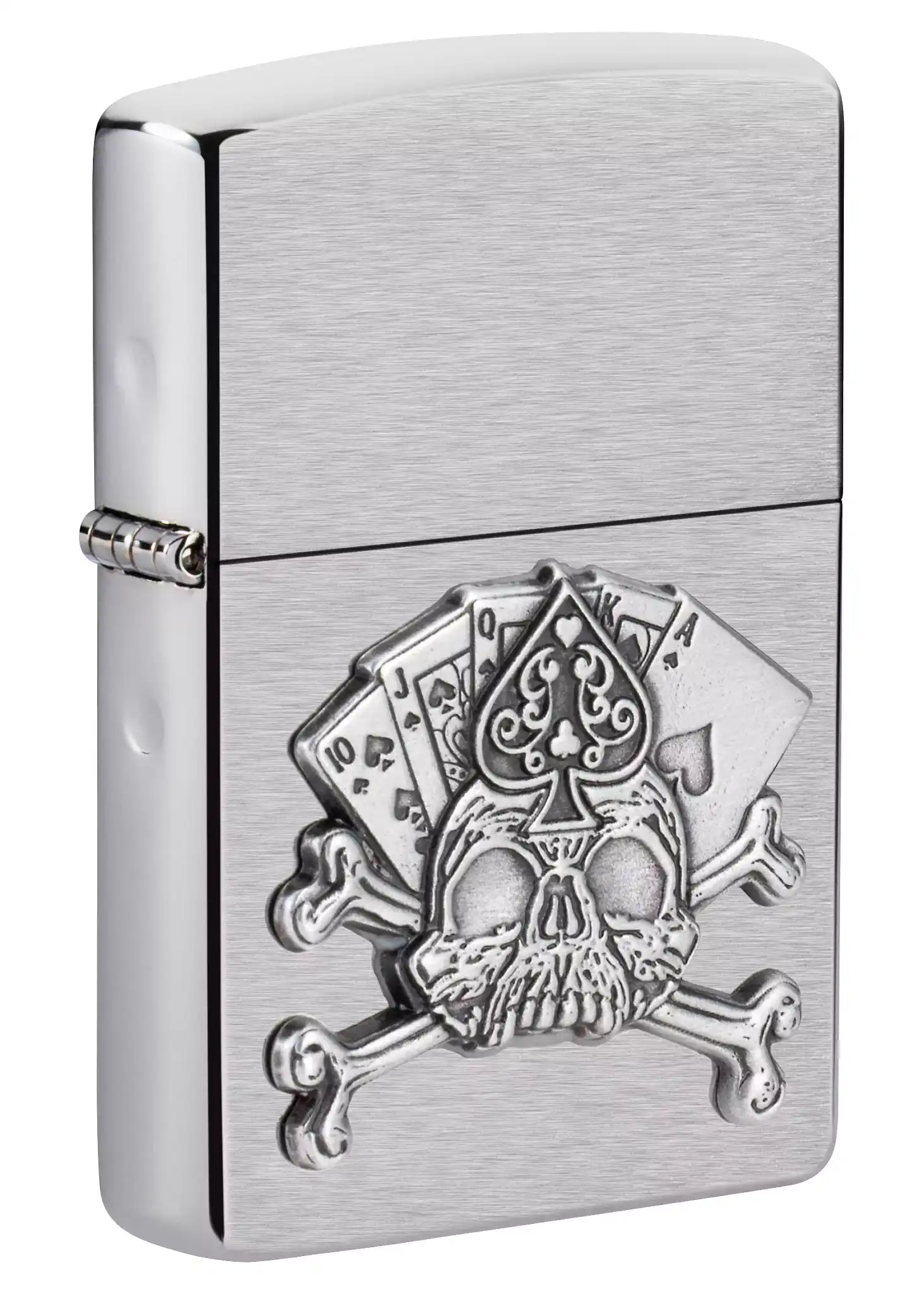 Zippo 200 Card Skull Emblem