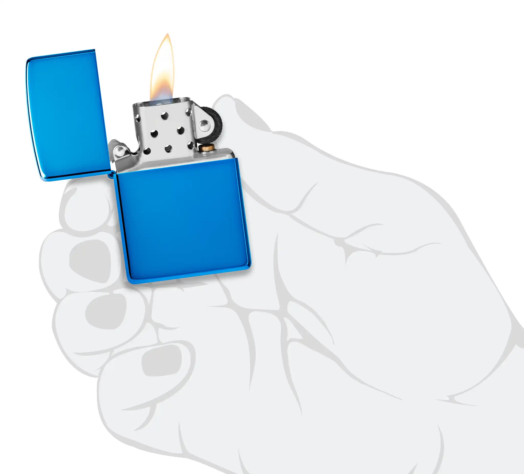 Zippo 20446 High Polish Blue - Image 6