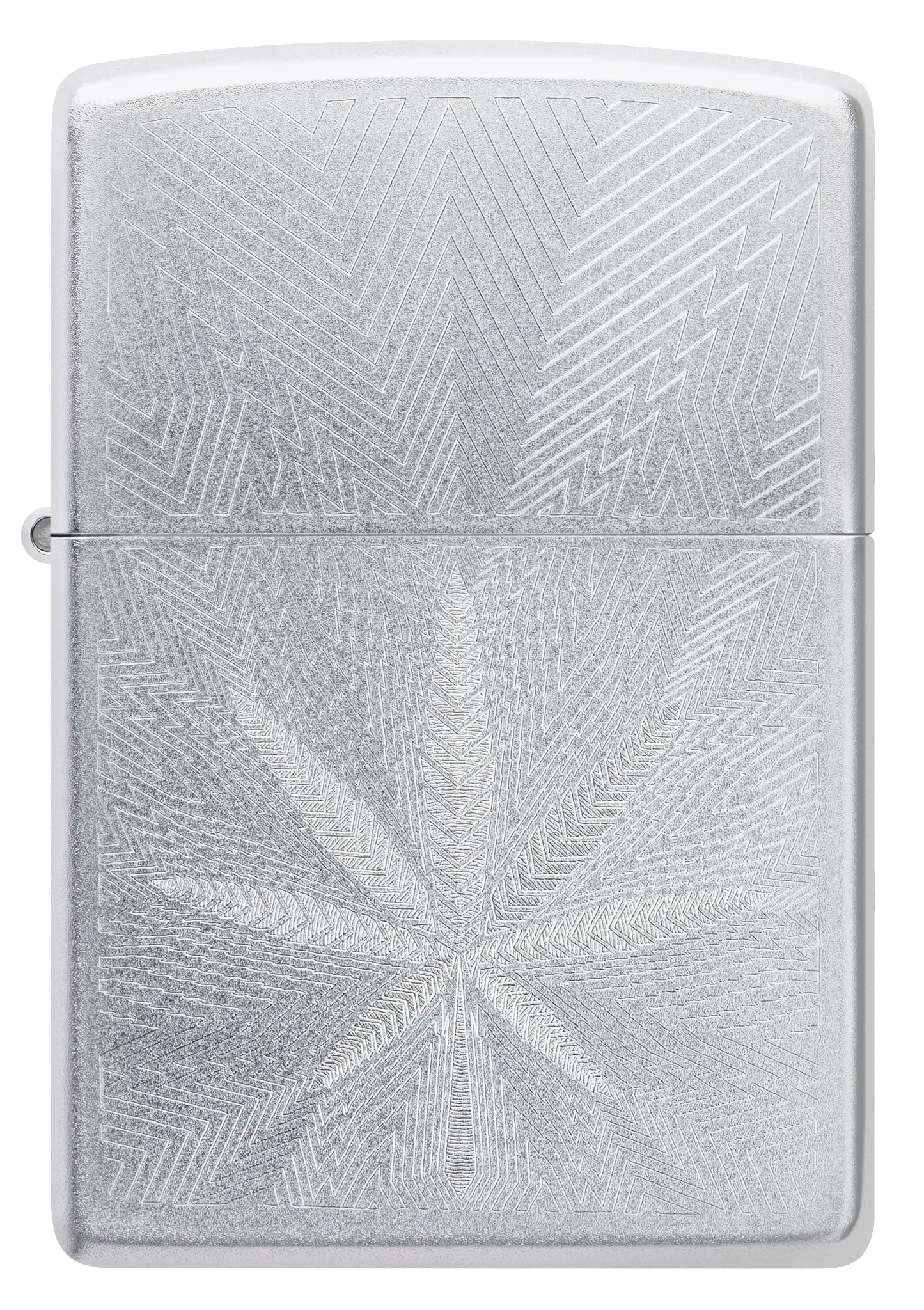Zippo 205 Cannabis Leaf Design - Image 3