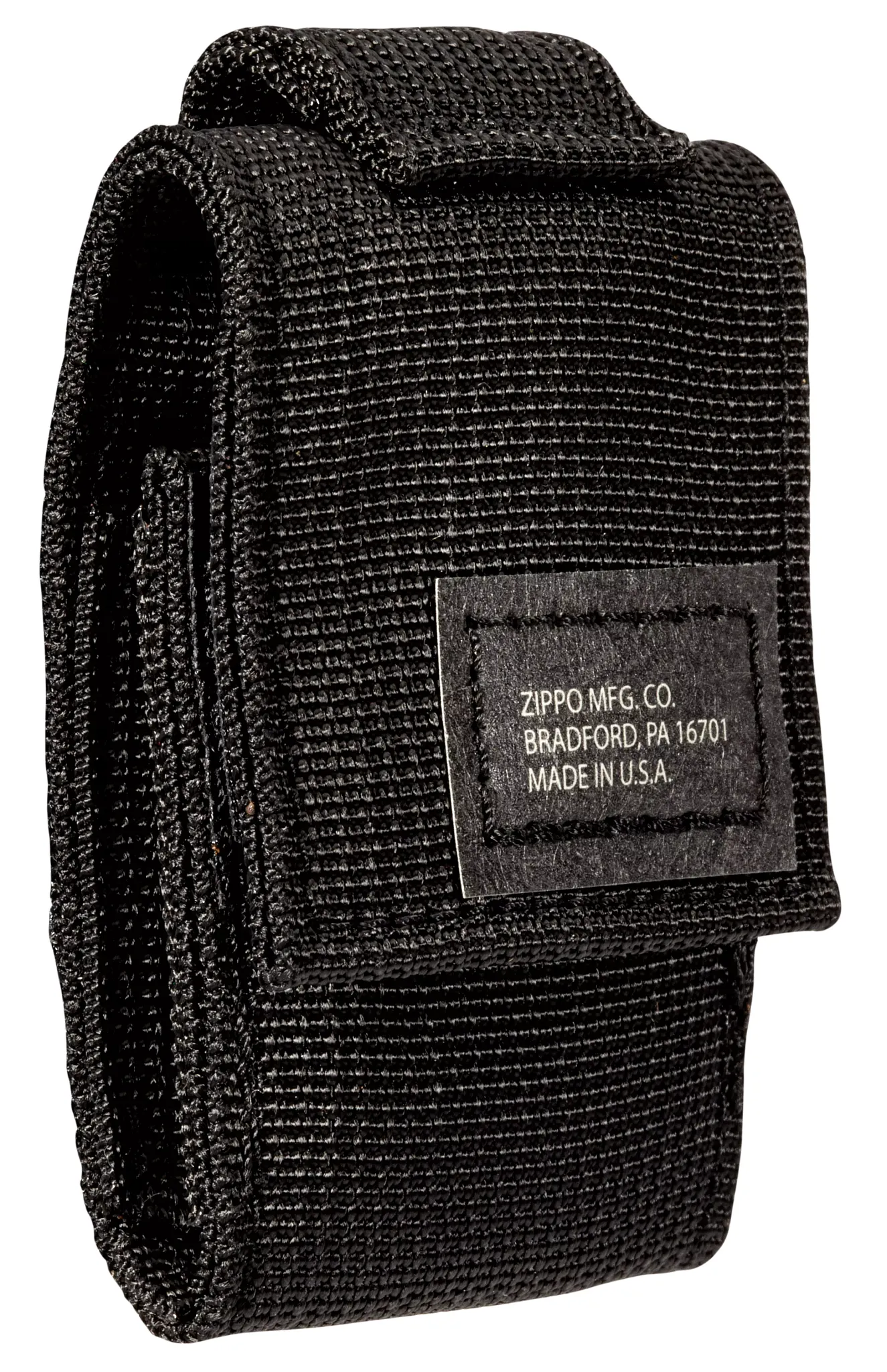 Zippo 236 Blk Crackle Ltr Tactical Pouch Black GS - Image 3
