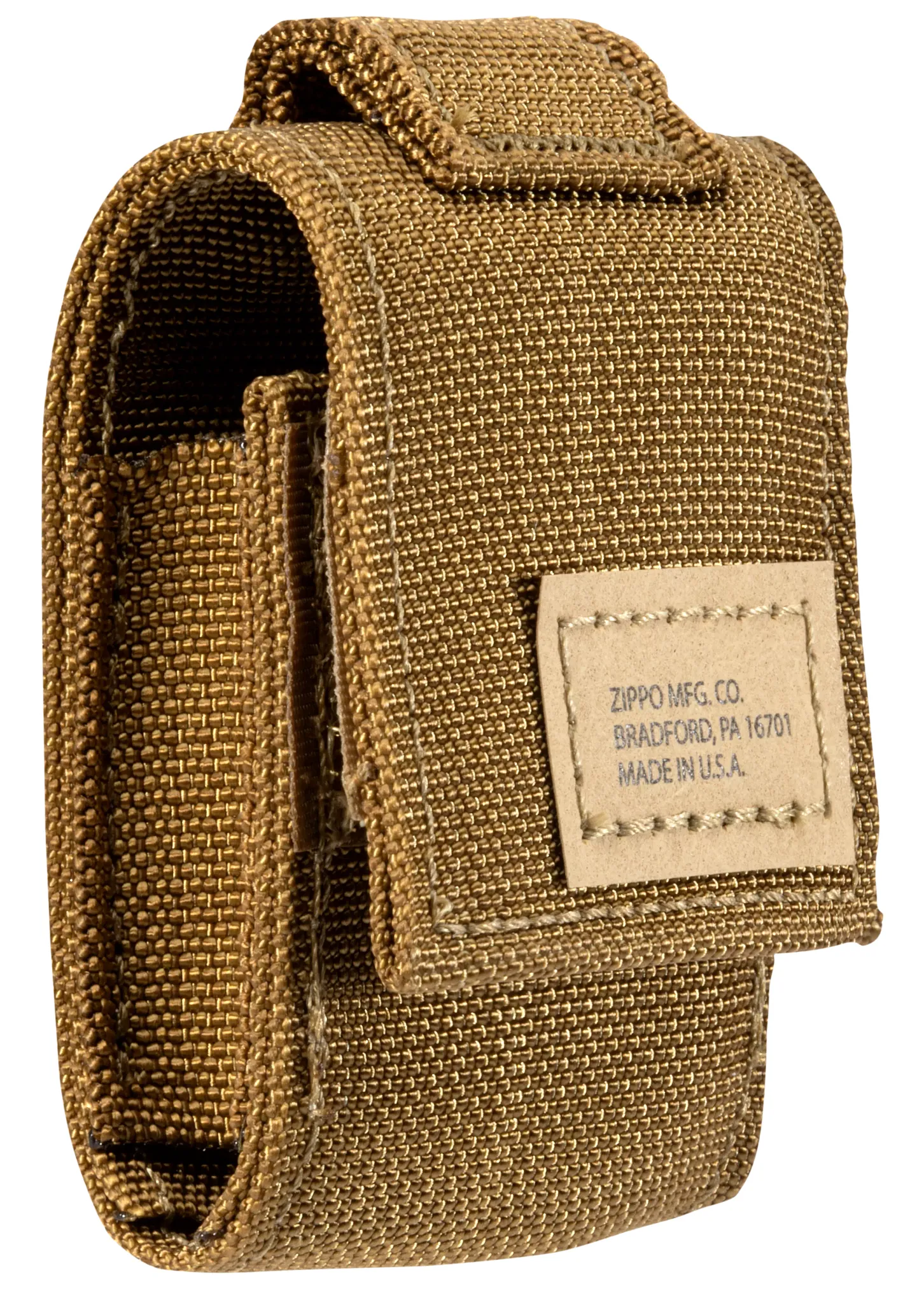 Zippo 236 Blk Crackle Ltr Tactical Pouch OD Coyote GS - Image 4