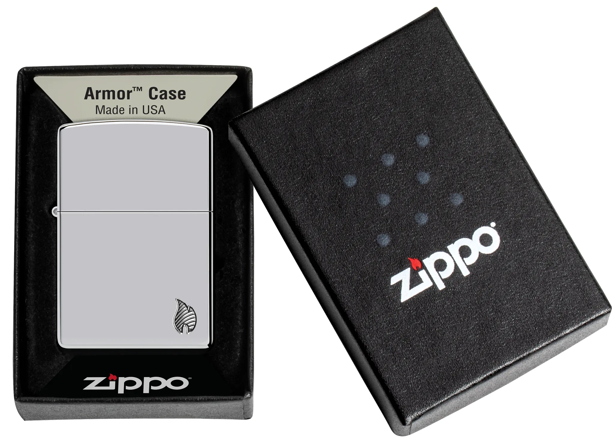 Zippo Armor® Chrome Flame Design - Image 2