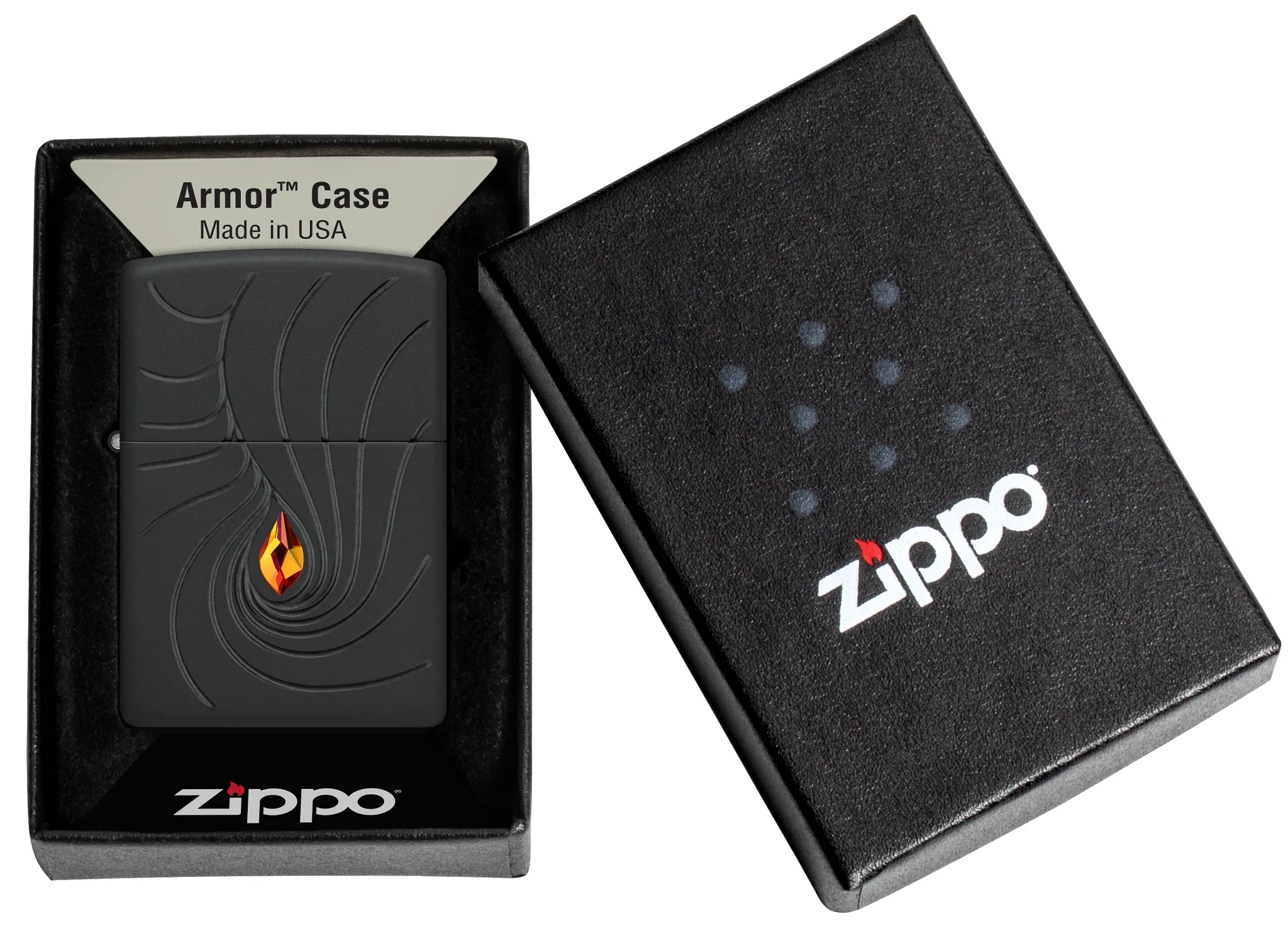 Zippo Crystal Waves Design - Image 2