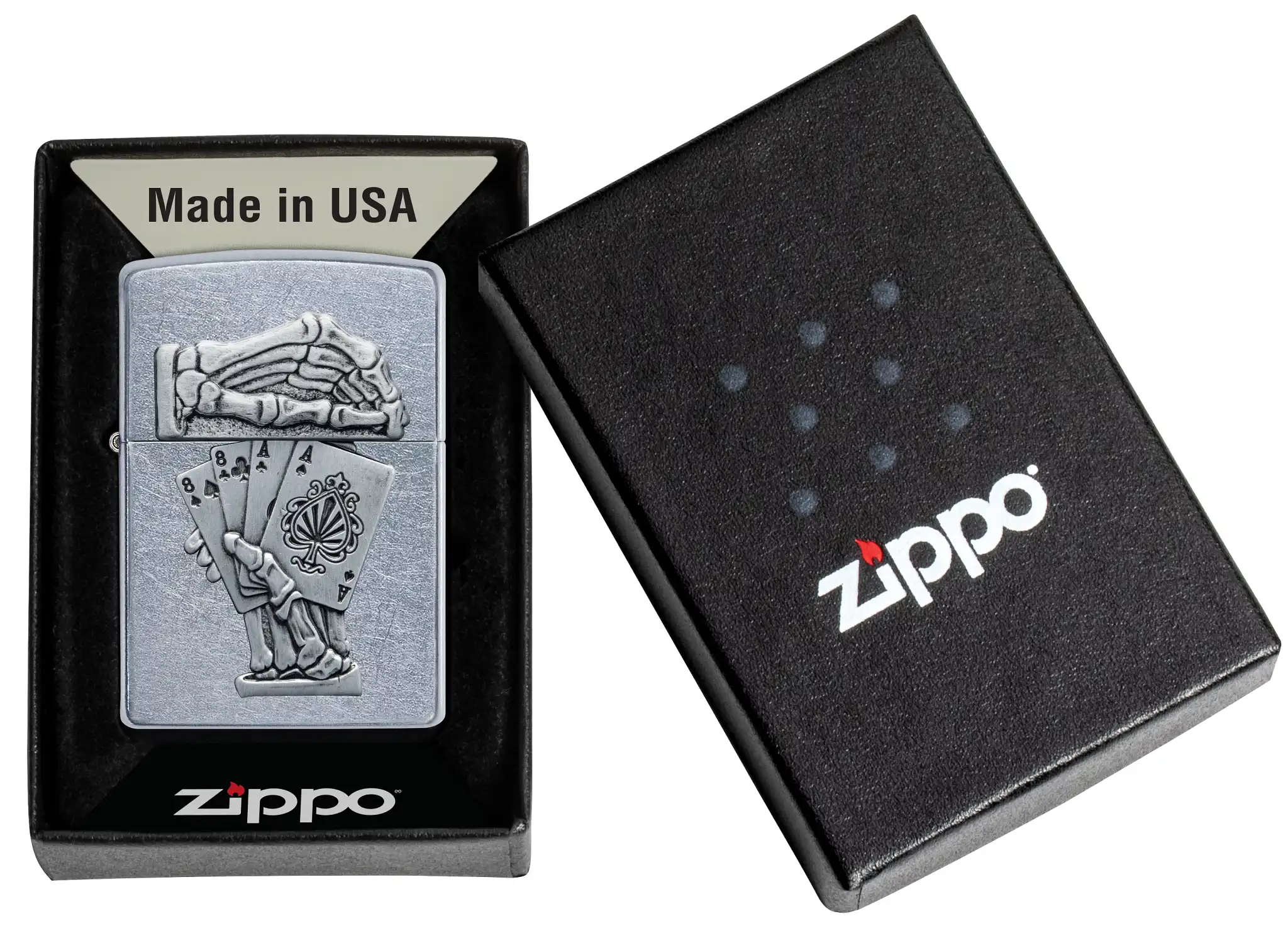 Zippo Dead Man's Hand Emblem Design - Image 2