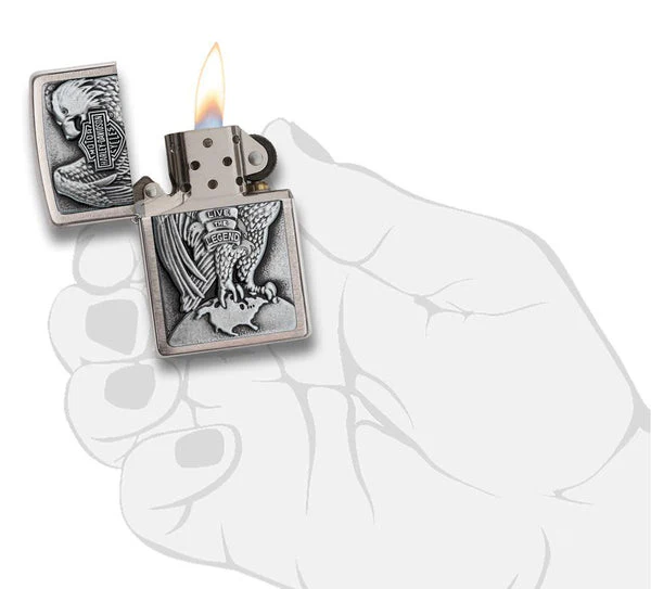 Zippo Harley-Davidson® Live The Legend Emblem - Image 4