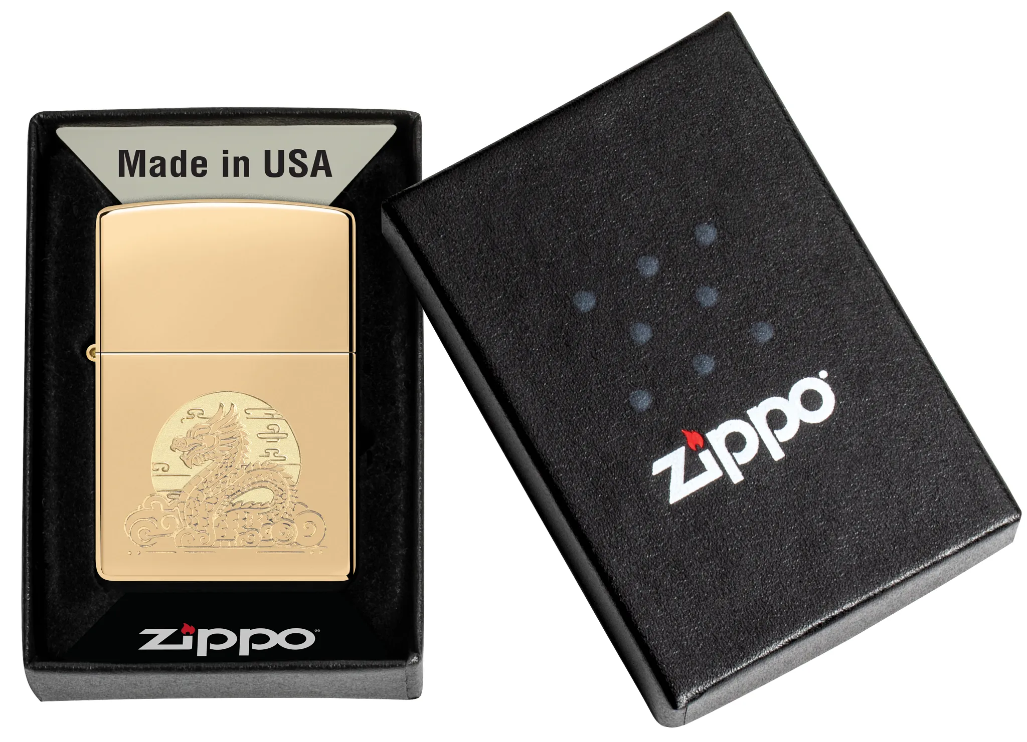 Zippo Moon Dragon Design - Image 2